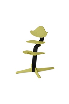 Chaises hautes et réhausseurs bébé Nomi Chaise haute extensible nomi - basic chêne teinté noir et chaise lime