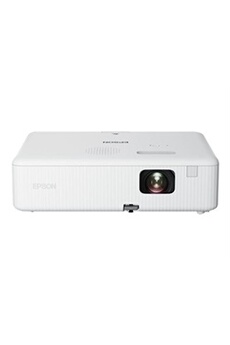 Vidéoprojecteur Epson CO-FH01 - Projecteur 3LCD - portable - 3000 lumens (blanc) - 3000 lumens (couleur) - 16:9 - 1080p - blanc - Android TV
