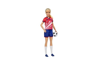 Poupée Barbie Barbie - barbie footballeuse - poupée - 3 ans et +