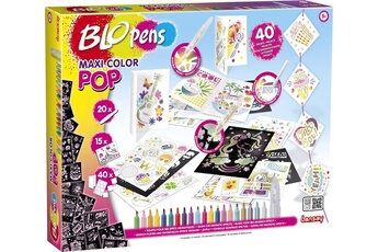 Autres jeux créatifs Lansay Kit créatif lansay blopens maxi color pop