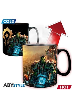 tasse et mugs abysse corp mug heat change - world of warcraft - azeroth - 460 ml
