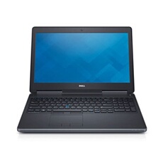 Ordinateur portable Precision 7510 - Core i5 - RAM 16Go - SSD 512Go - Windows 10 - Full HD Reconditionné