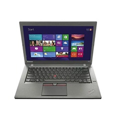 Ordinateur Portable Lenovo Thinkpad T450 - Core i5 - Ram 8Go - SSD 256Go - Windows 10 Reconditionné