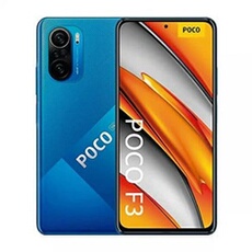 Smartphone Poco F3 5G M2012K11AG 6.7 Pouces FHD AMOLED Qualcomm Snapdragon 870 6Go 128Go Android 11 Bleu Océan Foncé