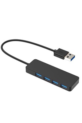 Hub USB Phonillico Adaptateur Hub 4 ports USB 3.0 multiprise USB pour pc/clé usb/disque dur externe®