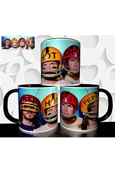tasse et mugs generique mug personnalisé tasse à café - groupe rock red hot chili peppers réf 1298