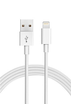 Câble long Chargeur rapide 2 mètres pour IPhone 14/ 13/12/11/X / XS / Max / XR / 8 / 7 / 6 / SE / 5- Rechargement Et Synchronisation ultra rapide