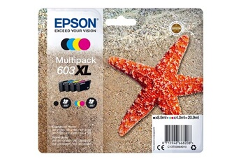Cartouche d'encre Epson 603XL Multipack - Pack de 4 - XL - noir, jaune, cyan, magenta - original - blister - cartouche d'encre - pour Expression Home XP-2150, 2155, 3150,