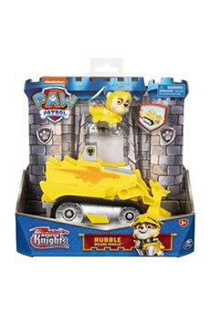 Figurine de collection Spin Master Figure paw patrol brave knights vehicles rubble
