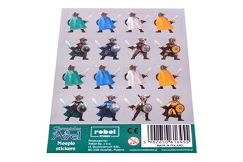 Puzzle Rebel Addition chronicles of avel castle: meeple stickers
