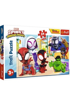 Puzzle Trefl Puzzle 24 maxi spiday and friends spiderman