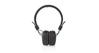 Casque audio Nedis Casque sans fil bluetooth® enveloppant pliable noir