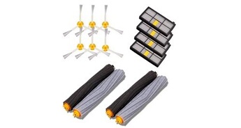 GENERIQUE - Kit de remplacement pour aspirateur robot iRobot Roomba série 800 et 900 - 10 pièces