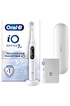 Oral B Oral-b io 7w - avec etui de voyage et pochette pour chargeur - blanche - brosse à dents électrique photo 1