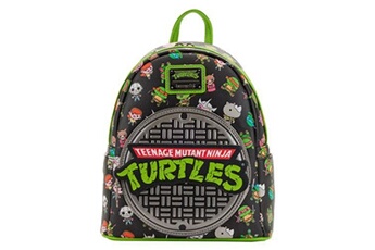 sac à dos funko sac a dos loungefly - tortues ninja - sewer cap aop