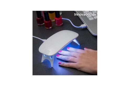 Innovagoods Mini Lampe LED UV pour Ongles
