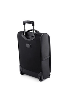 valise quadra - valise cabine trolley business - qd975 - noir - compartiment renforcé laptop