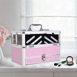 Ensemble Coiffure Jouet 17 Pièces Pour Fille - Valise Rose Avec Accessoires Beauté (sèche-cheveux, Miroir, Rouge à Lèvres…) - À Partir De 3 Ans