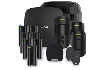 Kit sécurité pour la maison Ajax Alarme maison Hub 2 Noir - Kit 7