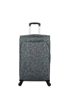 valise lulu castagnette valise cabine lulu c cactus gris en polyester 43l