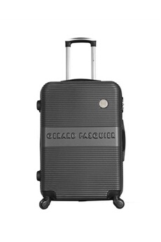 valise gerard pasquier - valise weekend abs iris 4 roulettes 65 cm - noir