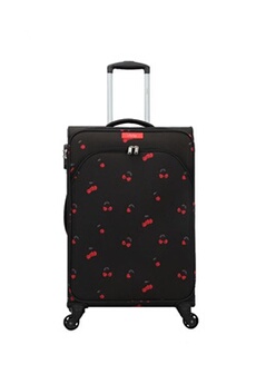 valise lollipops - valise weekend polyester chardon 4 roues 67 cm
