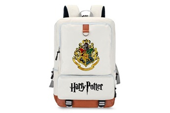 cartables scolaires generique sac à dos harry potter hogwarts blanc 43 cm