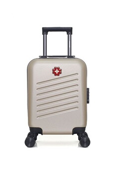 valise swiss kopper - valise cabine xs zurich 4 roues 46 cm - beige