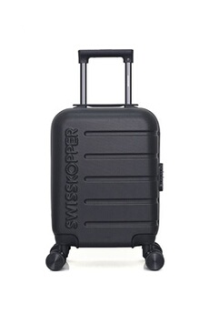 valise swiss kopper - valise cabine xs aigle 4 roues 46 cm - noir