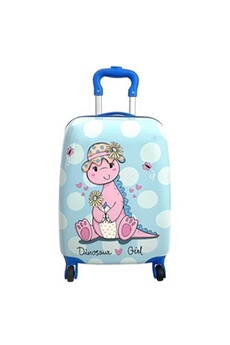 valise les sacs de k'rlot valise cabine turquoise - k0335