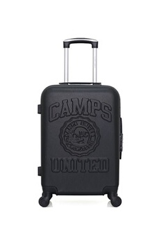 valise camps united - valise cabine abs yale 4 roues 55 cm - noir