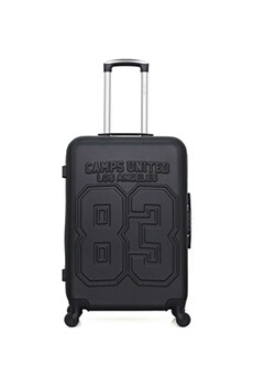 valise camps united - valise weekend abs berkeley 4 roues 65 cm - noir