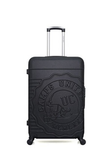 valise camps united - valise grand format abs cambridge 4 roues 75 cm - noir