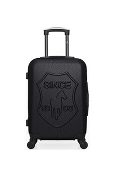 valise gentleman farmer - valise cabine abs damon 4 roues 55 cm - noir