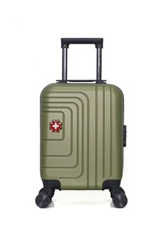 valise swiss kopper - valise cabine xs rüti 4 roues 46 cm - kaki