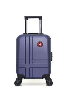 valise swiss kopper - valise cabine xs uster 4 roues 46 cm - marine