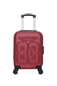 valise camps united - valise cabine xxs berkeley 4 roues 46 cm - bordeaux