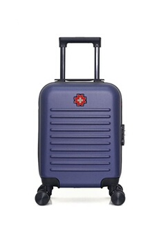 valise swiss kopper - valise cabine xs wil 4 roues 46 cm - marine