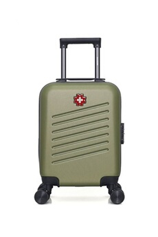 valise swiss kopper - valise cabine xs zurich 4 roues 46 cm - kaki