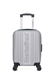 valise american travel - valise cabine xxs abs springfield 4 roues 46 cm - gris