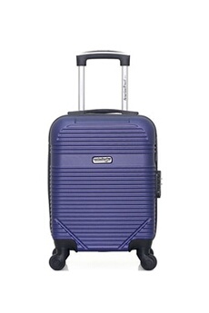 valise american travel - valise cabine xxs abs memphis 4 roues 46 cm - marine