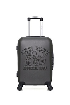 valise camps united - valise cabine abs brown 4 roues 55 cm - gris fonce