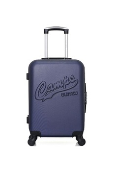 valise camps united - valise cabine abs columbia 4 roues 55 cm - marine