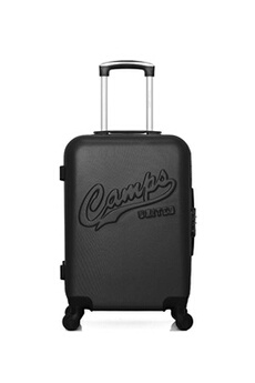 valise camps united - valise cabine abs columbia 4 roues 55 cm - noir