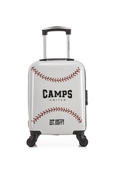 valise camps united - valise cabine xxs chicago 4 roues 46 cm - imprime