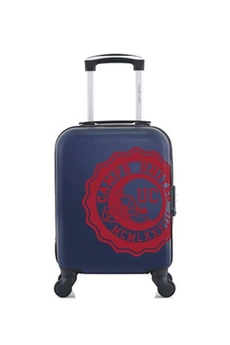valise camps united - valise cabine xxs stanford 4 roues 46 cm - rouge imprime