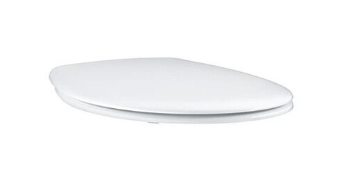 Balayette et abbat WC Grohe bau ceramic siège wc, blanc (39492000