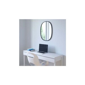 Miroir de décoration Umbra - Miroir ovale 45,7 x 61 cm Hub | Darty