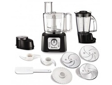 Moulinex Double Force Compact Robot Multifonction, 2 Sorties Moteur, 2 Vitesses, Blender Smoothies Et Shakes, 9 Accessoires