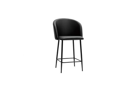 Chaise et Tabouret de bar Miliboo Tabouret de bar design noirs H68 cm VANITY